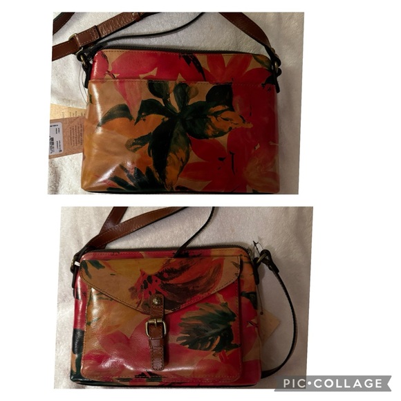NWT Patricia Nash Avellino Crossbody in Spring Multi Print - Picture 14 of 16